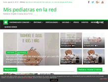 Tablet Screenshot of mispediatrasenlared.com